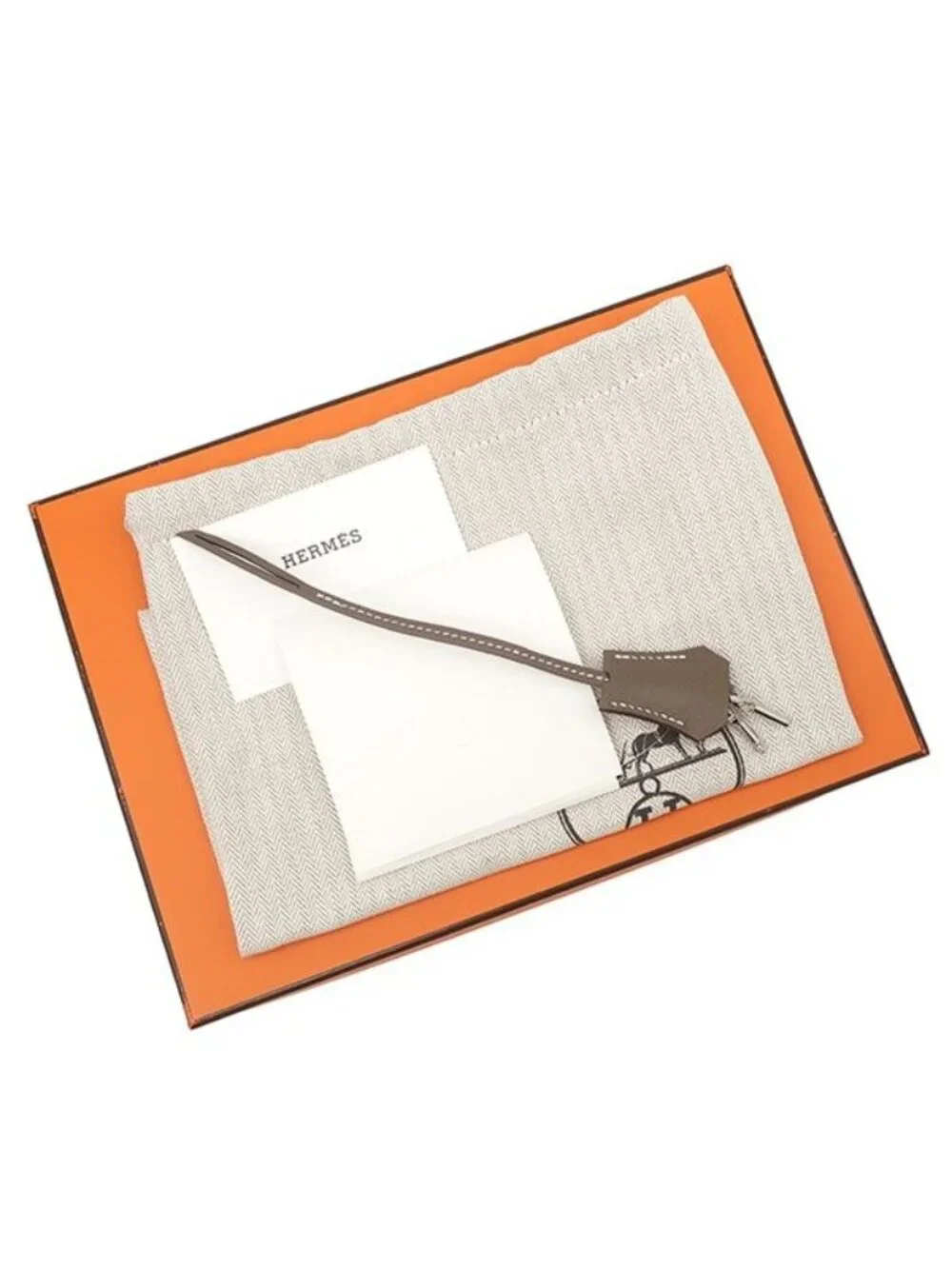 Hermes Clutch Sac a Depeche 24 Veau Epsom Etoupe Silver